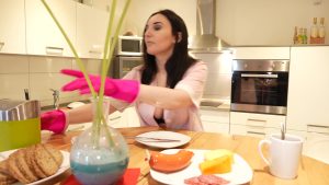 Alina Lamour Porno Video: NOTGEILES PUTZFLITTCHEN - BENUTZ MEINE LÖCHER WIE DU WILLST!!!