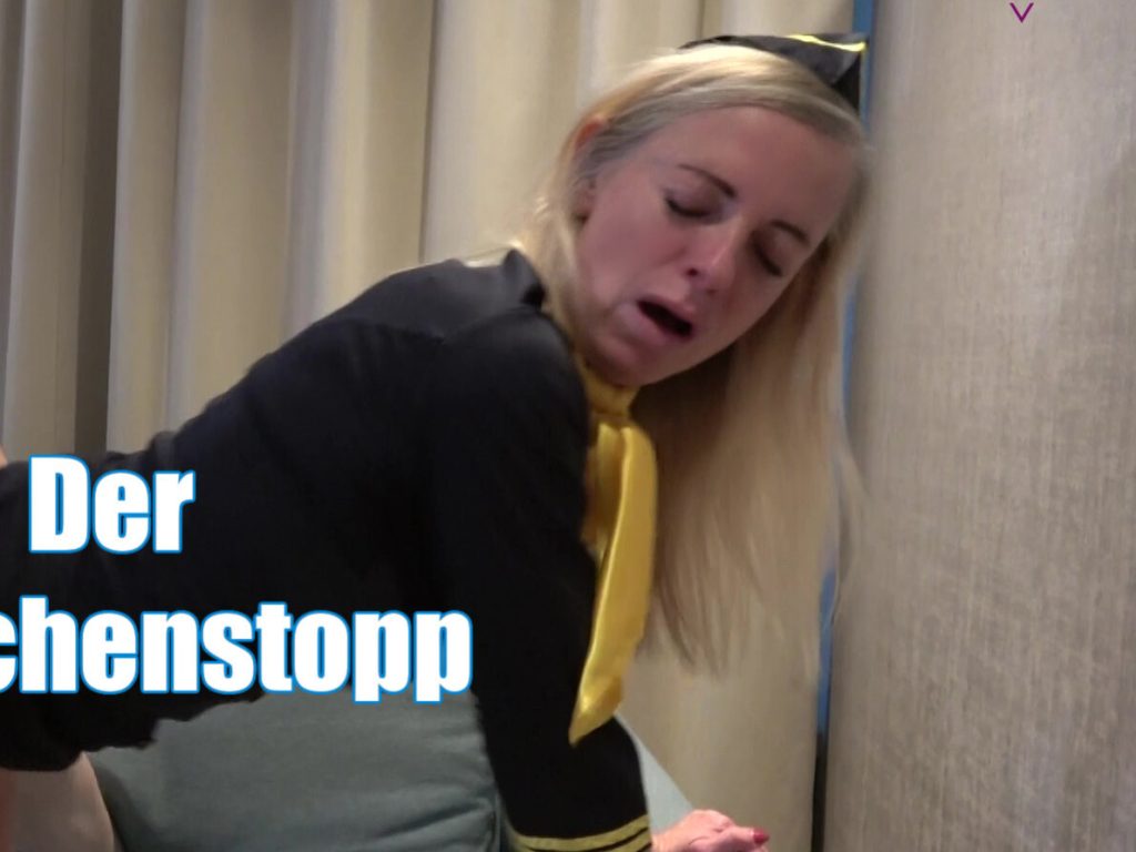 Dirty Tina Porno Video: Zwischenstopp mit Creampie Fick!