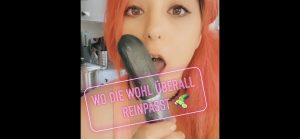 JennyStyle Porno Video: Gurken Politur