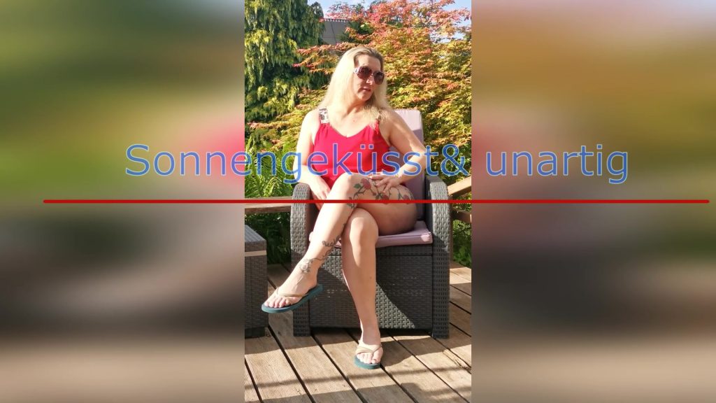 SandyBigBoobs Porno Video: Sonnengeküsst und unartig  Mein Nachmittag draußen