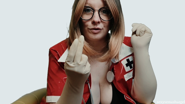 SexyVenushuegel Porno Video: Frau Doktor untersucht Dich rektal